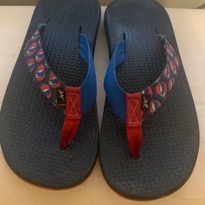 Women’s US size 8 custom made Grateful Dead Chacos